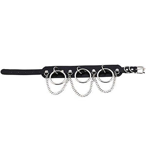 1 Pezzo Trend PU Catena Clavicola,O-Ring Clavicola, Collana O-Ring... - Ilgrandebazar
