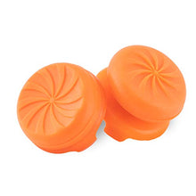 Carica l&#39;immagine nel visualizzatore di Gallery, KontrolFreek FPS Freek Vortex per Controller PlayStation 4 (PS4) | Performance Thumbsticks Copri Joystick di Gioco | 1 levetta convessa alta, 1 levetta concava di media altezza | Arancione