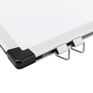 AmazonBasics - Lavagna bianca, cancellabile a secco, con supporto 90 x 60 cm - Ilgrandebazar