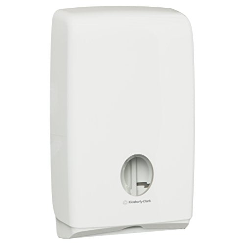AQUARIUS* SLIMFOLD Dispenser di asciugamani piegati U7024 - Bianco - Ilgrandebazar