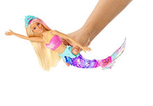 Carica l&#39;immagine nel visualizzatore di Gallery, Barbie Dreamtopia Bambola Sirena, Bionda con Coda Che Si Muove e Luci,... - Ilgrandebazar