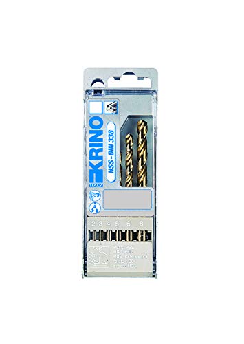 Krino 01155204 - HSS-CO Set Punte Rettificate In Cobalto Per Acciaio Inox -... - Ilgrandebazar