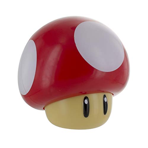 Super Mario Lampada Mushroom, Multi, One Size - Ilgrandebazar
