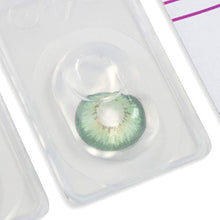 Carica l&#39;immagine nel visualizzatore di Gallery, GLAMLENS Lenti a contatto colorate verdi Fresh Green - mensili - con porta...