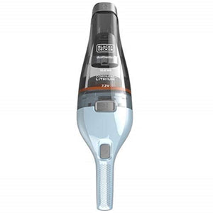 BLACK+DECKER NVC215W NVC215W-QW, Aspirabriciole 10.8 W/H, 7.2 V, Azzurro