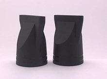 Carica l&#39;immagine nel visualizzatore di Gallery, 2PCS plastica nera Hair Salon speciale asciugacapelli Wind bocca set... - Ilgrandebazar