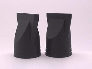 2PCS plastica nera Hair Salon speciale asciugacapelli Wind bocca set... - Ilgrandebazar