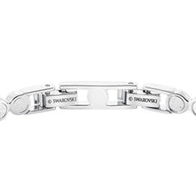 Carica l'immagine nel visualizzatore di Gallery, Swarovski Bracciale Tennis, Cristallo Bianco, Rodiato, da Donna - Ilgrandebazar