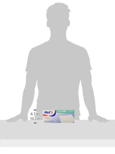 Med's 1206311020M Farmapore Cerotti Medicazione Adesiva 10 x 20 cm, 50 pezzi - Ilgrandebazar