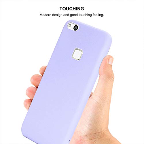 Moex Custodia Con Collana Per Cellulare Compatibile Con Huawei P10 Lite - Turchese - Cordino Regolabile 155 Cm