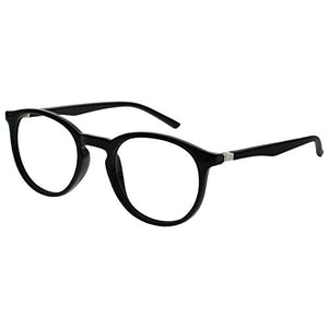 Opulize Met 2 Potenza ottica +2,00, Nero / Chiaro Davanti Con Le Braccia Nere - Ilgrandebazar