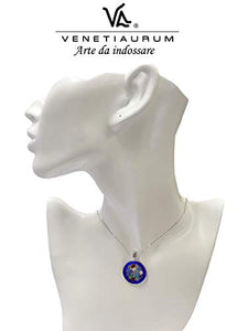 Venetiaurum - Collana Donna Con Pendente Murrina In Vetro Originale Di...