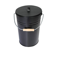 Carica l&#39;immagine nel visualizzatore di Gallery, Kamino-Flam 333257 Contenitore per Carbone con Manico e Coperchio, Metallo,... - Ilgrandebazar