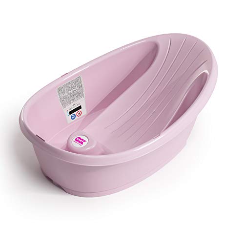 OKBABY Onda Baby - Vaschetta Compatta per il Bagnetto del Neonato 0-12 Rosa - Ilgrandebazar