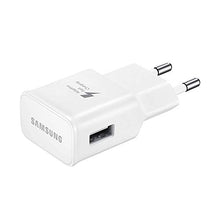 Carica l&#39;immagine nel visualizzatore di Gallery, OEM Samsung - Caricatore originale EP-TA200EWE + Cavo EP-DR140AWE (5 V-2 A, 9 V-1,67 A) - per Galaxy S10, S10+, S10e, S9, S9+ (caricatore + cavo di tipo C, bianco) (EPTA200 + DR140 B W)