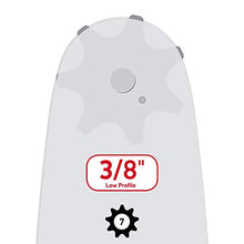 Carica l&#39;immagine nel visualizzatore di Gallery, Oregon Barra Motosega 30 cm, 45 Maglie, Passo 3/8&quot;, Canale 30 multicolore