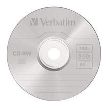 Carica l&#39;immagine nel visualizzatore di Gallery, Verbatim CD-RW 12x 80 Min 700MB, Confezione da 10 pezzi