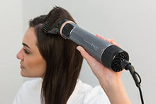 Carica l&#39;immagine nel visualizzatore di Gallery, Remington Spazzola Rotante per Capelli, Asciugacapelli, 1000 W, Setole Morbide (40/50 mm), 2 Velocità e Temp, Rivestimento in Ceramica con Cheratina e Olio di Mandorle, Keratin Protect AS8811