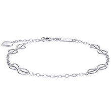 Carica l&#39;immagine nel visualizzatore di Gallery, 925 sterline d&#39;argento Infinity Love Bracciale - Billie Bijoux Donne Simbolo... - Ilgrandebazar