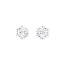 Carica l&#39;immagine nel visualizzatore di Gallery, Swarovski Orecchini Magic, Cristallo Bianco, Rodiati, da Donna - Ilgrandebazar