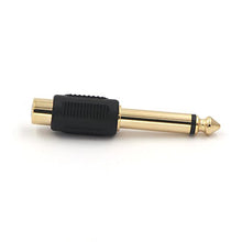 Carica l&#39;immagine nel visualizzatore di Gallery, VCE 6 Pezzi Audio adattatore/connettore RCA jack maschio 6.3mm mono spina /...