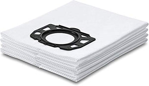 Kärcher 2.863-006.0 Sacchetto Filtro in Vello per Aspiratori WD 4/5/6, Set... - Ilgrandebazar