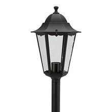 Carica l&#39;immagine nel visualizzatore di Gallery, Smartwares 5000.035 Lampione Ghisa, Lanterna Classica, Alluminio/Vetro, Nero