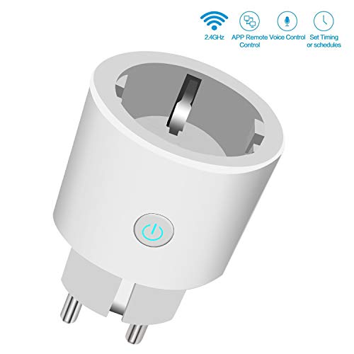 Gelvova Presa Intelligente,Smart Wifi Plug con supporto APP Alexa/Google...