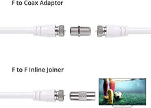 Carica l'immagine nel visualizzatore di Gallery, ESYNiC 2 Way TV CATV Broadband Splitter 2500MHz / 2 Vie Cavo Splitter...