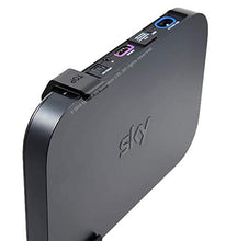 Carica l&#39;immagine nel visualizzatore di Gallery, Staffa per montaggio a parete Sky Q Mini Box, nera, completa di fissaggi