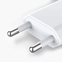 Carica l&#39;immagine nel visualizzatore di Gallery, Carica Batteria Adattatore Spina EU, Caricabatterie 1A 5W, da Muro, Bianco... - Ilgrandebazar