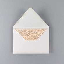 Carica l&#39;immagine nel visualizzatore di Gallery, 50 CARTE CONFEZIONE Apribile taglio laser inviti matrimonio fai da te... - Ilgrandebazar