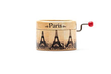 Carica l'immagine nel visualizzatore di Gallery, Carillon con la melodia del film Amelie decorato con la Torre Eiffel di Parigi.