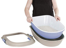 Carica l'immagine nel visualizzatore di Gallery, Stefanplast Toilette Aperta con Setaccio Autopulente, Grigio Blu, 59 x 39 x...