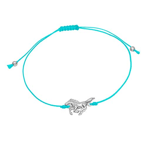 Five-D - Braccialetto per bambini a forma di cavallo, lunghezza Blu - Ilgrandebazar