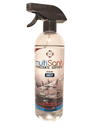 Sanity 101 Igienizzante Superfici Certificato Haccp Con Alcool E Sali...