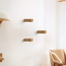 Carica l&#39;immagine nel visualizzatore di Gallery, Lettini e ponte per gatti stile IK Pali in legno