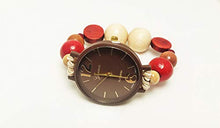 Carica l&#39;immagine nel visualizzatore di Gallery, Orologio da Polso di Legno Marrone Donna Regalo Compleanno Natale Amica... - Ilgrandebazar