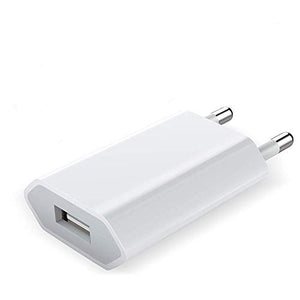 Carica Batteria Adattatore Spina EU, Caricabatterie 1A 5W, da Muro, Bianco... - Ilgrandebazar