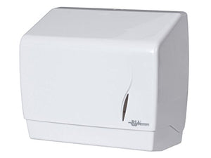 Bisk ABS Z Fold Distributore Carta Asciugamani, Bianco - Ilgrandebazar
