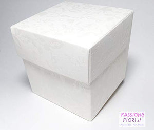 AA 1068 Cubo Rosa Stabilizzata Bianca 6cm 6x6x6 profumata, Il con una... - Ilgrandebazar