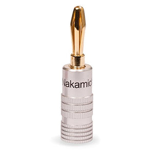 8x High End Nakamichi Bananenstecker 8 Stück,