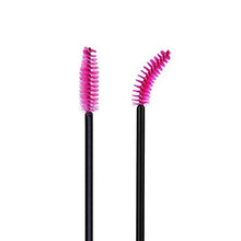 Carica l&#39;immagine nel visualizzatore di Gallery, G2PLUS, 100 pennelli da ciglia per mascara, strumenti usa e Rosa Rossa + Nera - Ilgrandebazar