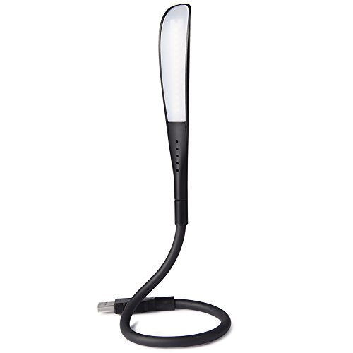 LEDGLE Luce da Lettura LED - per leggio 14 Led, 3 Livelli Di Luminosità - Ilgrandebazar