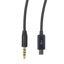 Carica l&#39;immagine nel visualizzatore di Gallery, Duttek Cavo aux Micro USB da 3,5 mm, 4 Poli mm Maschio a USB...