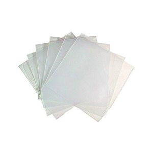 200 buste Bustine copertine custodia plastica trasparente CD/DVD con lembo...