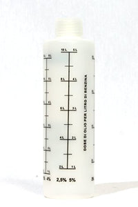 Misurino Dosatore olio per miscela 250 ml con tappo, scala graduata e... - Ilgrandebazar