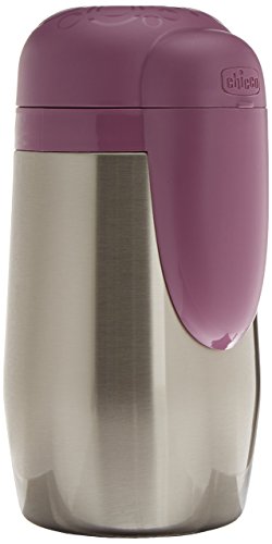 Chicco Portapappa Termico in Acciaio Inox, Portavivande, Colori Assortiti