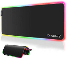 Carica l'immagine nel visualizzatore di Gallery, RuoCherg RGB Tappetino Gaming, Grande Gioco Mouse Pad, 10 modalità di 78*30cm