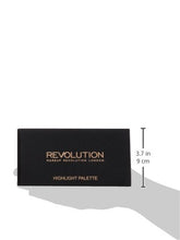Carica l&#39;immagine nel visualizzatore di Gallery, Makeup Revolution London Highlight Paletta Cipria - 15 gr - Ilgrandebazar